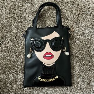 Fashion Face Crossbody Mini Purse 👛